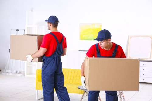Removal team loading belongings for a move in Belgravia
