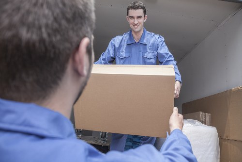 Sturdy moving boxes and packing materials prepared for a Belgravia relocation