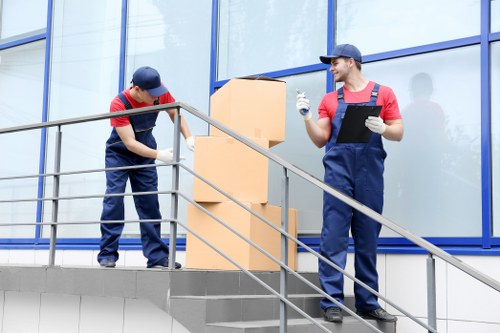 Insurance cover and careful property protection for a Belgravia removal