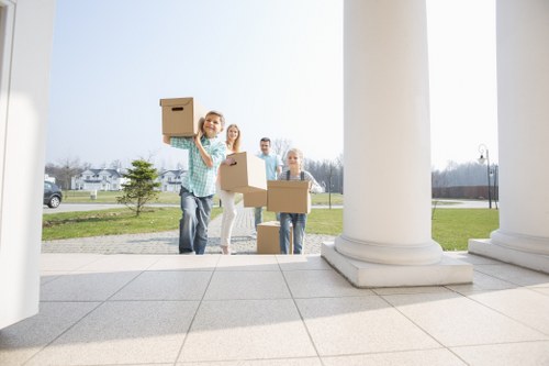 Local moving truck service for flats and apartments in Belgravia
