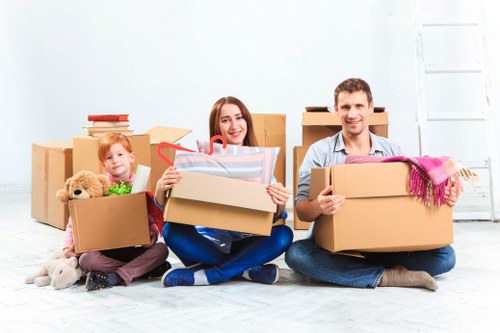 Belgravia removal team promoting ethical business and anti-slavery commitment