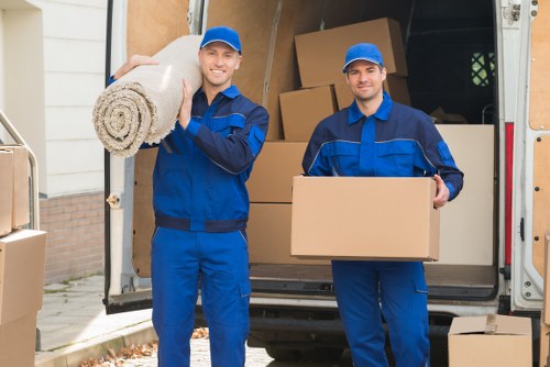 Local removal team handling a student flat move in Belgravia