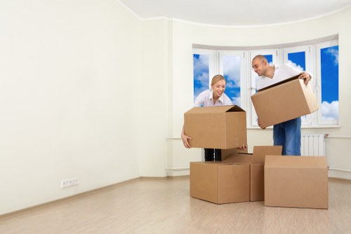 Documented service issue being logged during a move