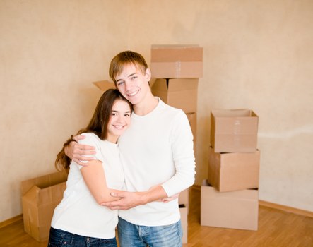 Removal team planning a move in a Belgravia townhouse
