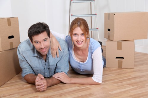 Professional moving truck service for Belgravia streets