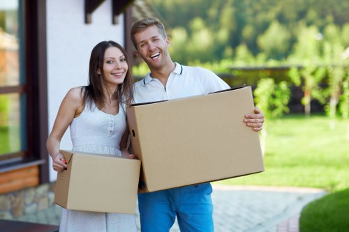 Careful residential moving service in a Belgravia apartment