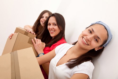 Professional movers arranging secure transport for Belgravia removals