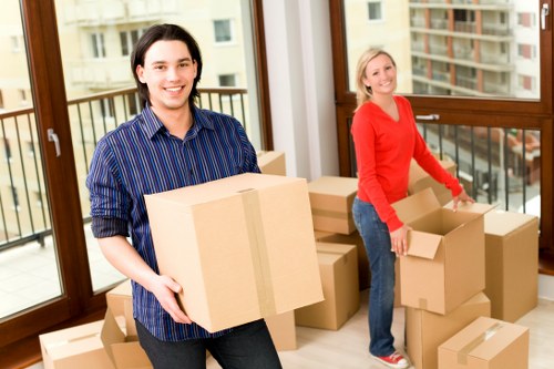 Well-planned packing supplies ready for a smooth Belgravia house or office move
